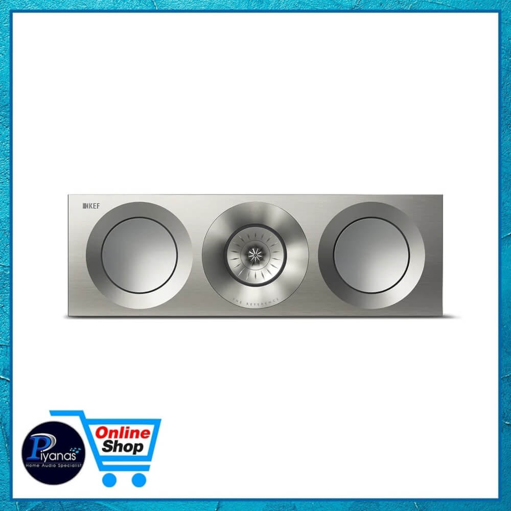 ลำโพงเซ็นเตอร์ KEF : REFERENCE 2C META สีวอลนัท/ซิลเวอร์